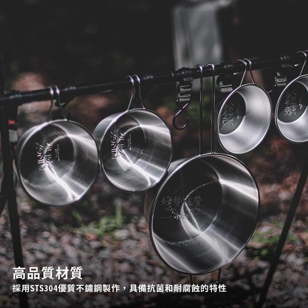 韓國 KINOX 大胃泡麵碗 1800ml【好勢露營】不銹鋼鍋 泡麵碗 大碗公露營湯鍋 鍋具組 不鏽鋼鍋子-細節圖7