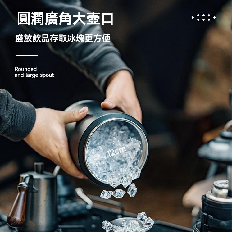 Springhill春山 寒霜加厚不銹鋼冰桶【好勢露營】水桶 保冰桶 保溫桶 保溫瓶 冰塊桶 304不鏽鋼雙層真空保溫瓶-細節圖4