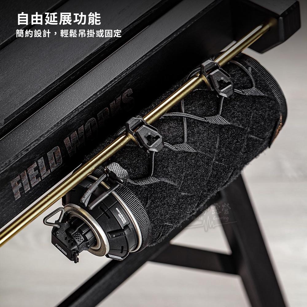 Living room lab 戰術版瓦斯罐套/暗影銀標【好勢露營】SHADOW CB 220g卡式瓦斯罐保護套-細節圖4