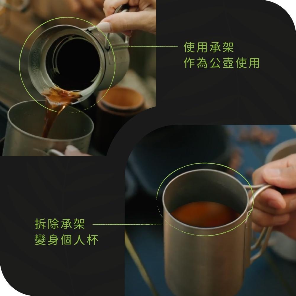 Camping 膠囊手沖咖啡組【好勢露營】咖啡器具 咖啡 手沖壺 露營杯 戶外咖啡組-細節圖8
