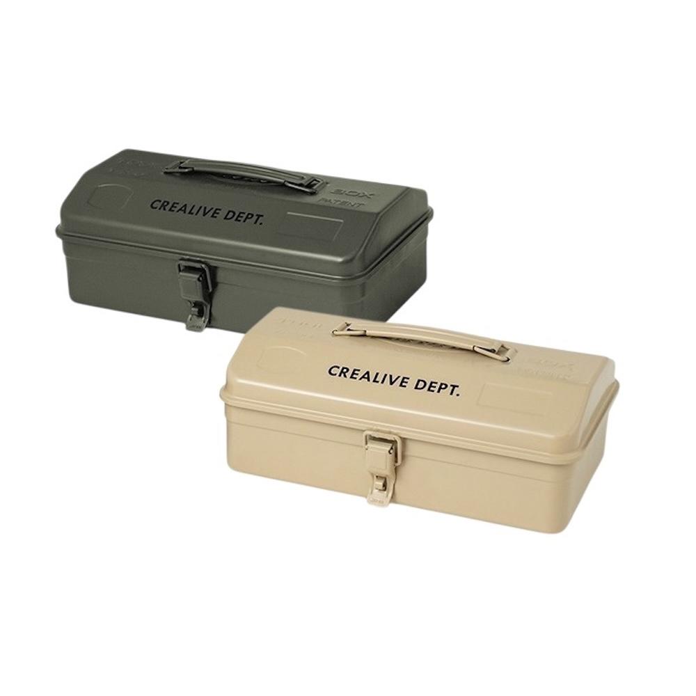 Filter017 x TOYO日製收納盒 Y280【好勢露營】Y-280 鋼製山型工具箱 手提箱 釣魚箱 收納箱-細節圖2