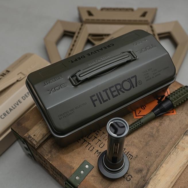Filter017 x TOYO日製收納盒 Y280【好勢露營】Y-280 鋼製山型工具箱 手提箱 釣魚箱 收納箱-細節圖5