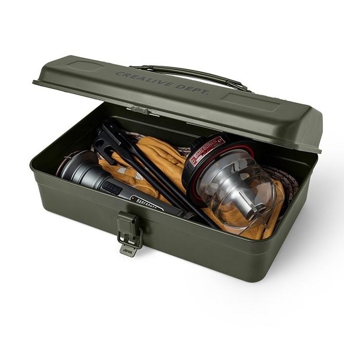 Filter017 x TOYO日製收納盒 Y280【好勢露營】Y-280 鋼製山型工具箱 手提箱 釣魚箱 收納箱-細節圖9