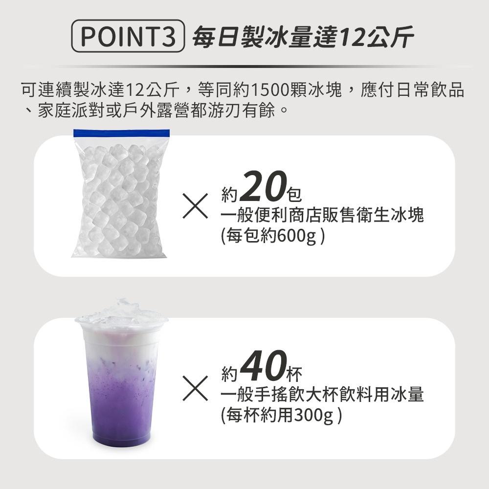 GPLUS GP-IM02 GP小冰快2 微電腦全自動製冰機【好勢露營】第二代最新款製冰機 附收納袋 小冰塊2-細節圖5