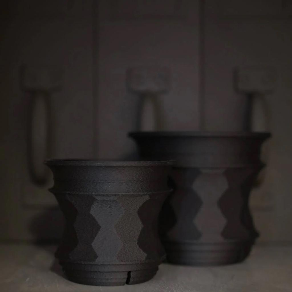 Asimocrafts 花盆 10CM/13CM【好勢露營】戶外擺設金屬植栽盆器 可拆底 露營裝飾 職人風格 a_pot-細節圖3