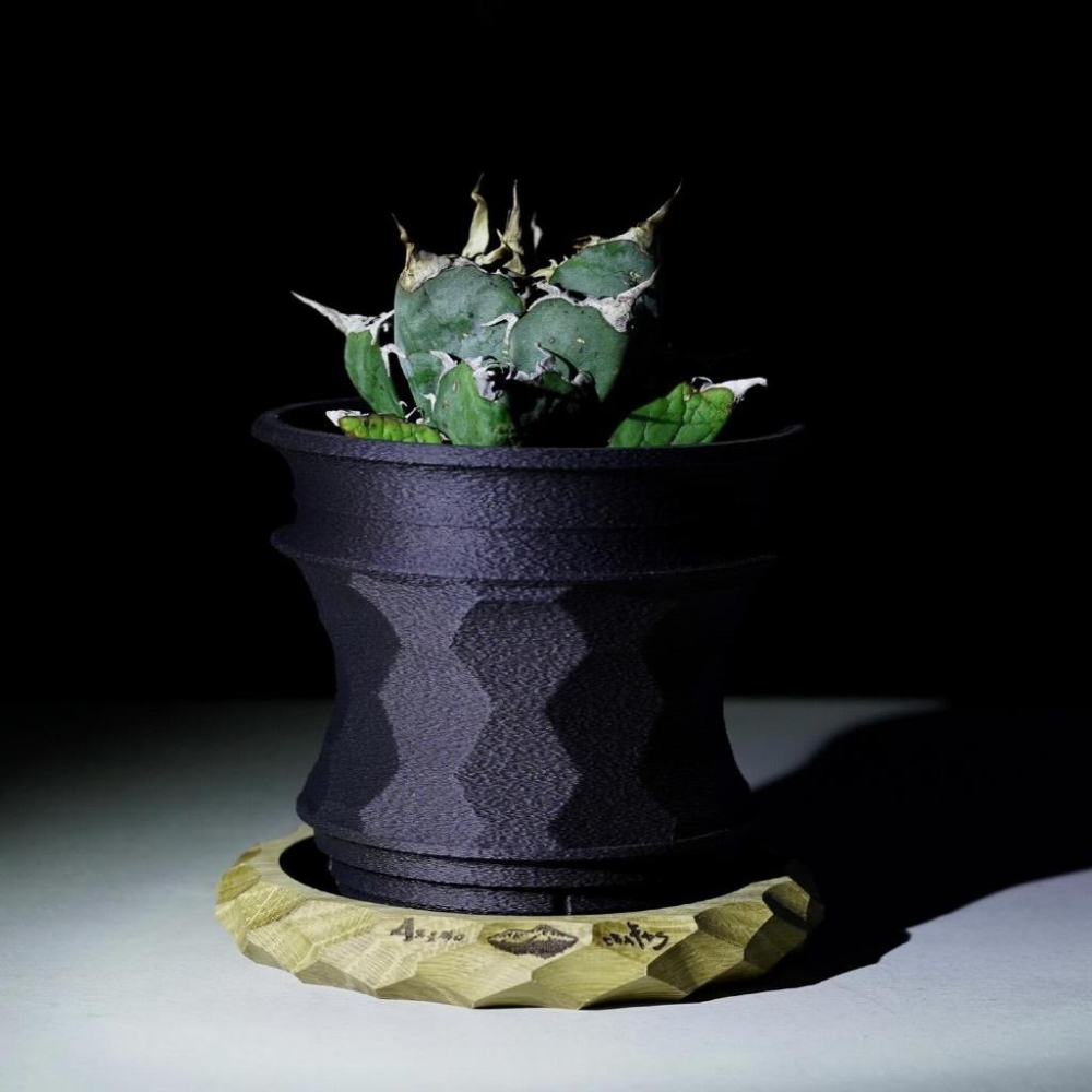 Asimocrafts 花盆 10CM/13CM【好勢露營】戶外擺設金屬植栽盆器 可拆底 露營裝飾 職人風格 a_pot-細節圖4