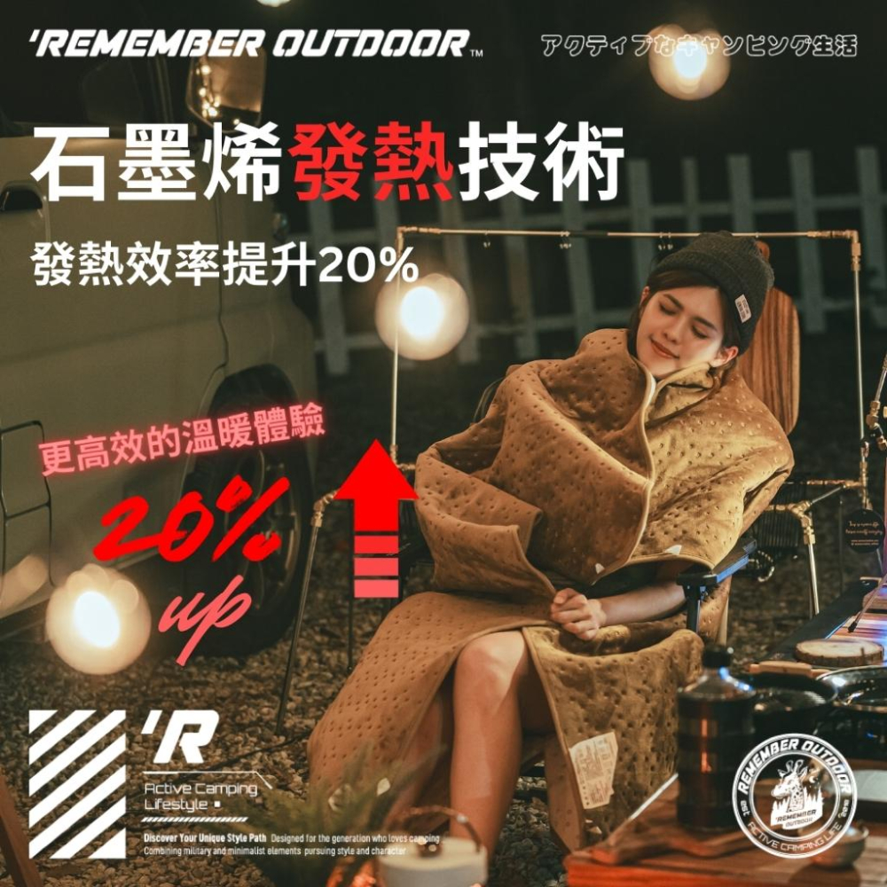 樂活不露 雙人超聲波電熱毯🎉送收納袋【好勢露營】溫電熱毯 五段溫控電毯 發熱墊 電熱墊暖暖墊可機洗-細節圖3