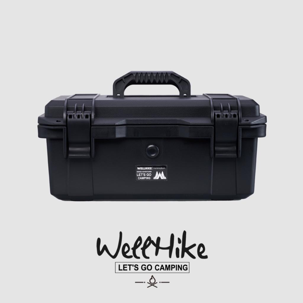 WELLHIKE 戰術工具箱 防水防爆【好勢露營】耐高溫高壓 ABS工具箱 露營工具箱 工具收納箱-細節圖2