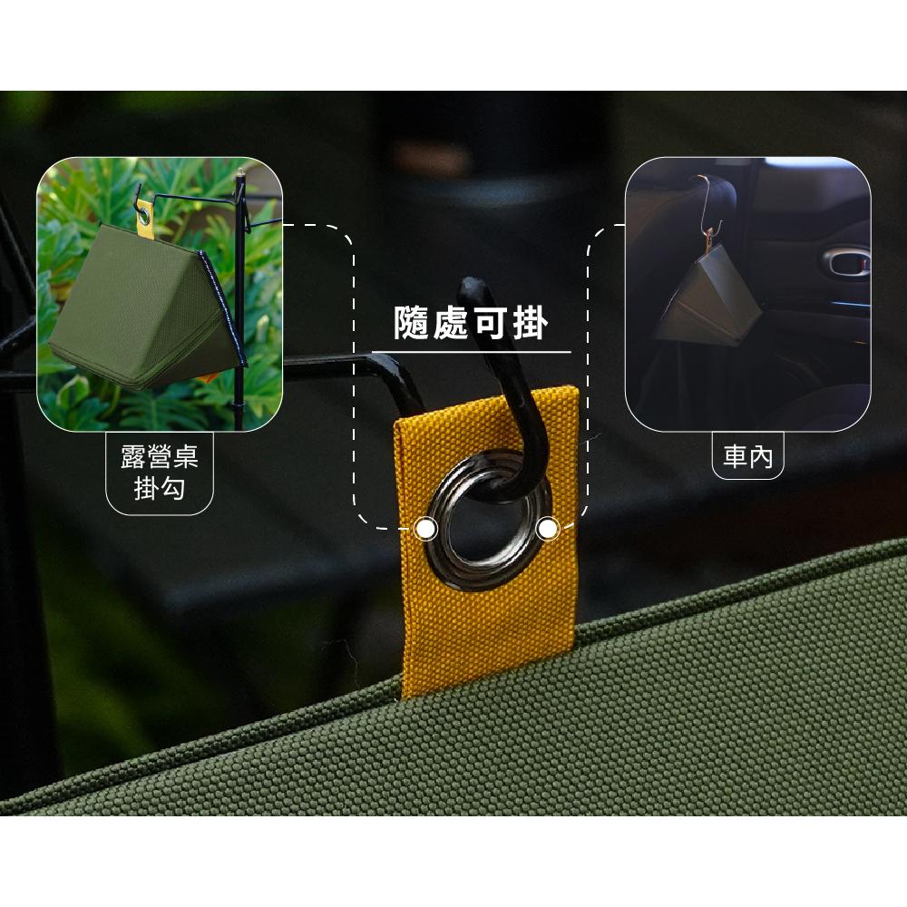 Camping 帳蓬收納包【好勢露營】衛生紙收納包 雙拉鍊 帳篷造型 旅遊 隨身小物收納 防潑水面紙袋 造型手提包-細節圖4