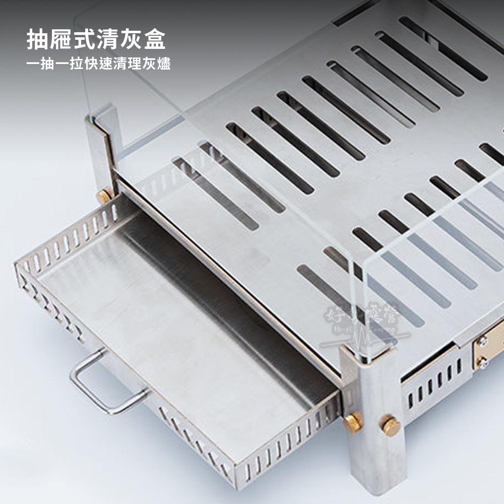 Springhill 春山 青鸞觀火壁爐【好勢露營】全景觀火爐 酒精柴火兩用 柴火爐 觀火台-細節圖8