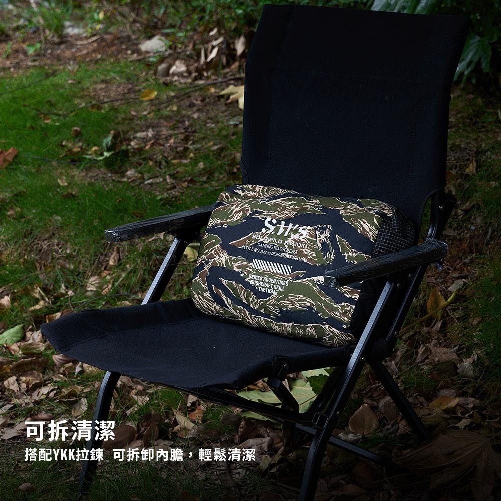 WELLHIKE SWS慢回彈野跡枕【好勢露營】護頸午睡枕頭 露營枕頭 戰術風格 露營椅枕 車用靠枕 頭枕-細節圖6