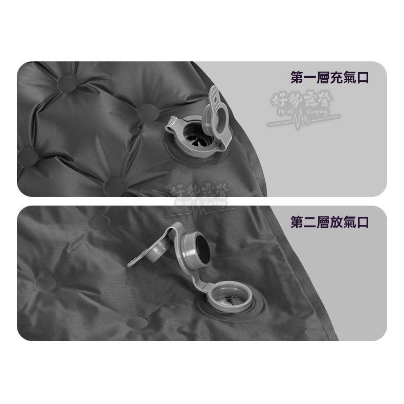 BLACKDOG 黑狗 零感 3.2超輕充氣床墊【好勢露營】附充氣袋 戶外床墊 空氣床 單人床 氣墊床 登山床墊-細節圖8