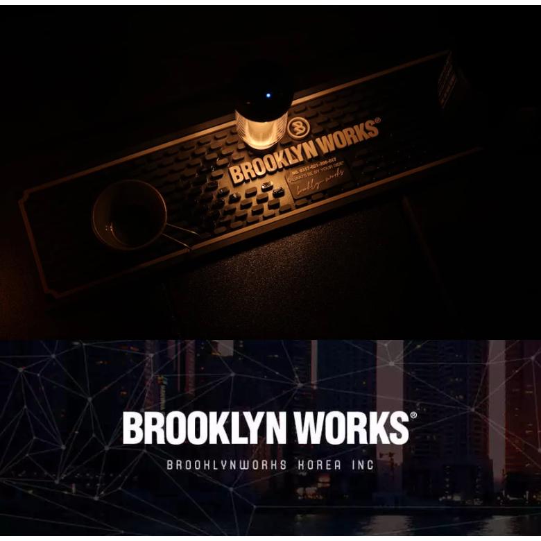 BROOKLYN WORKS布魯克林 野營戶外酒吧止滑墊【好勢露營】黑化防滑桌墊 調酒墊 吧台墊 杯墊-細節圖5