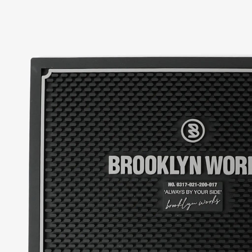 BROOKLYN WORKS布魯克林 野營戶外酒吧止滑墊【好勢露營】黑化防滑桌墊 調酒墊 吧台墊 杯墊-細節圖9