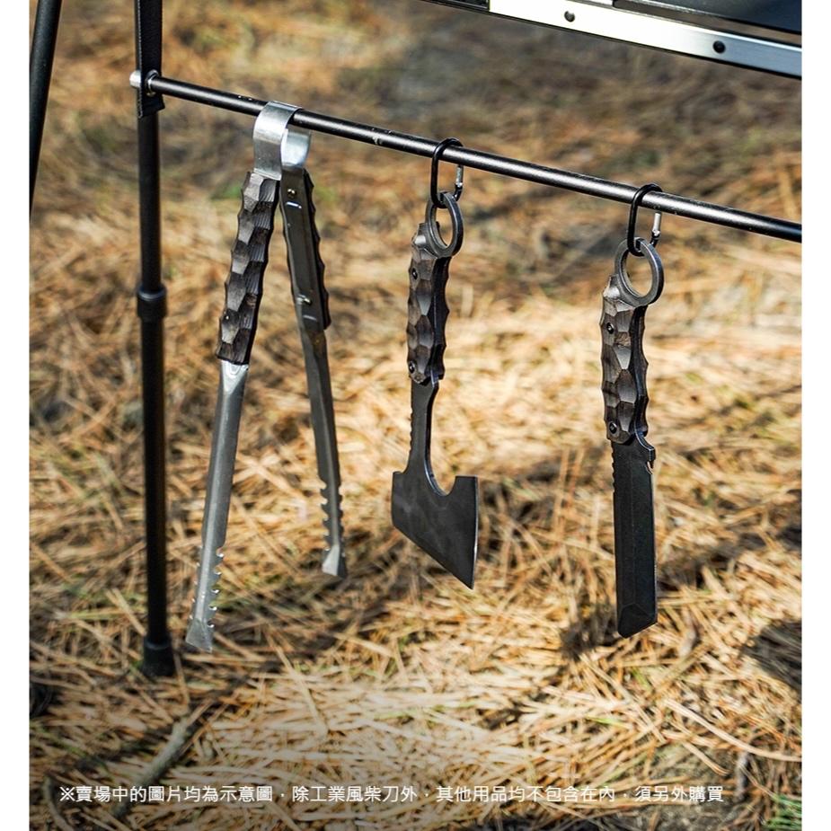 KAZMI KZM 工業風柴刀【好勢露營】不鏽鋼 砍柴刀 附保護套 砍竹 劈刀 砍刀 砍樹 砍樹枝 柴火焚火-細節圖9