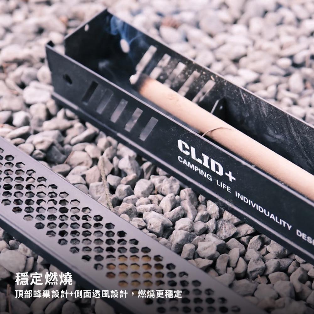 CLID 長型蚊香棒鋁合金戰術蚊香盒【好勢露營】蚊香棒專用 鋁合金戰術可折疊蚊香架 艾草棒香座 蜂巢戰術蚊香盒-細節圖6