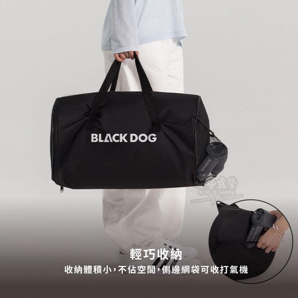 BLACKDOG 黑狗 雲夢 彈絲充氣床-單人100cm/雙人150cm 送無線打氣機【好勢露營】黑化 TPU黑色彈絲床-細節圖8