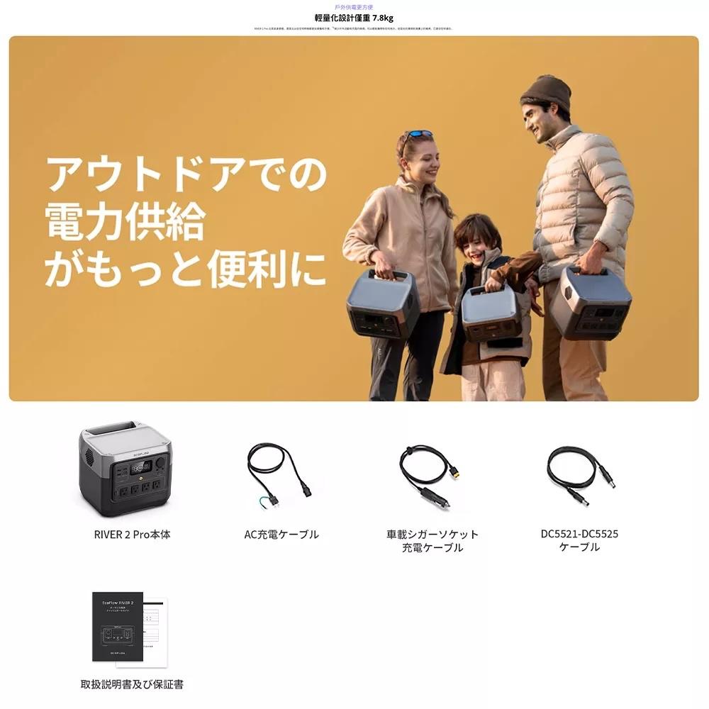 送保護袋 ECOFLOW River 2 PRO 行動電源【好勢露營】隨身行動電池 儲能電源 戶外電源-細節圖9