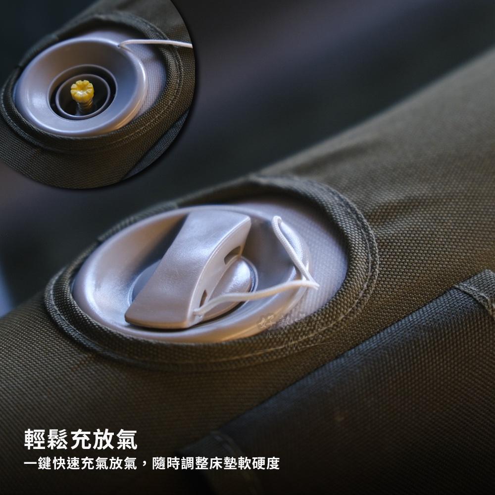 Defthike 迪飛客 雲朵懸浮充氣行軍床【好勢露營】高低兩用 彈絲床 氣墊行軍床 充氣床墊 睡墊 充氣床 行軍床-細節圖5