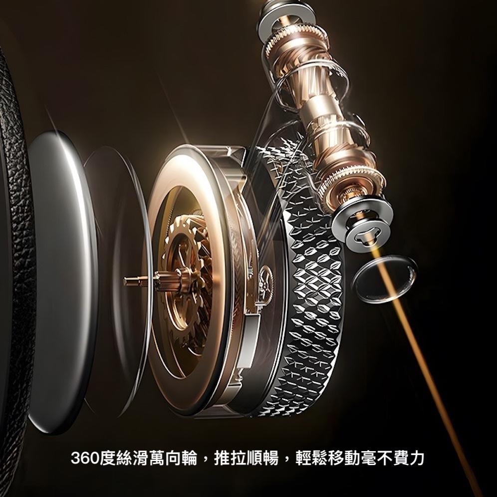BLACKDOG 黑狗 星軌X2 購物手推車30L【好勢露營】升級萬向輪 黑化折疊購物車-細節圖4