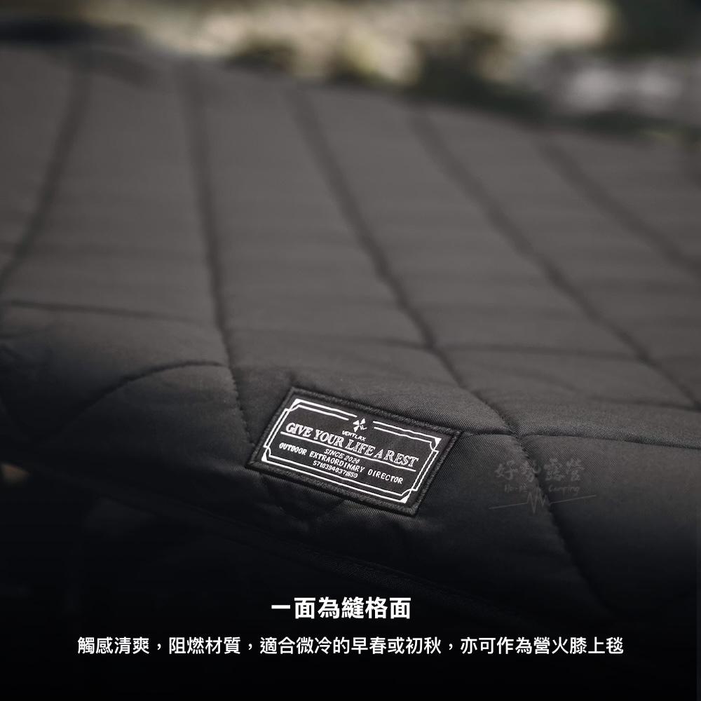 VENTLAX 雙面用行軍床保暖毯-一般版/加大版【好勢露營】暖暖毯 舖棉舒適升級 可固定行軍床 可機洗保暖墊 暖毯-細節圖4