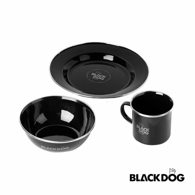 BLACKDOG 黑狗 夜幕黑琺瑯餐具【好勢露營】琺瑯碗 琺瑯盤 琺瑯杯 琺瑯戶外餐具 黑化餐具-細節圖6