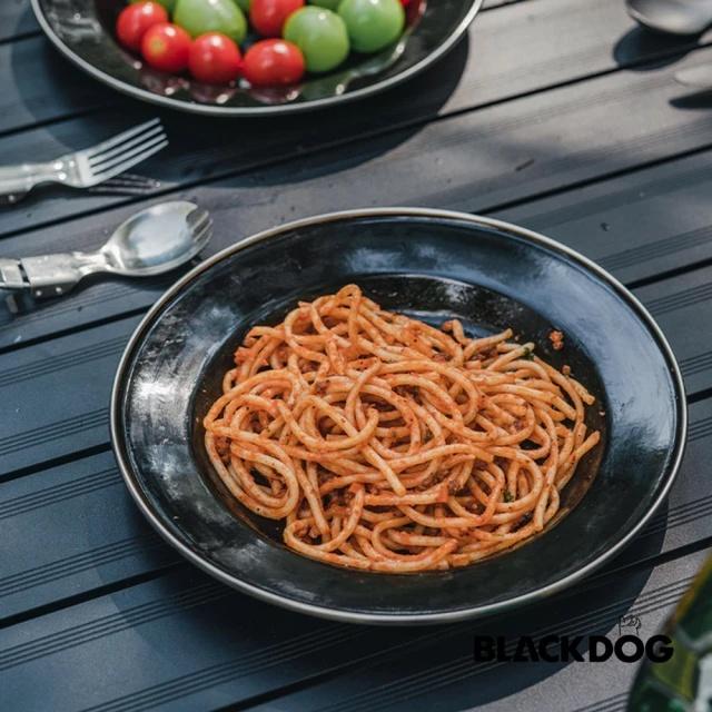 BLACKDOG 黑狗 夜幕黑琺瑯餐具【好勢露營】琺瑯碗 琺瑯盤 琺瑯杯 琺瑯戶外餐具 黑化餐具-細節圖7