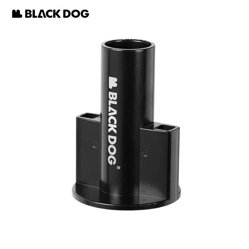 BLACKDOG 黑狗 營柱固定器【好勢露營】鋁合金營柱固定扣 天幕固定座 天幕固定器 營柱固定座 固定座 燈架固定-細節圖2