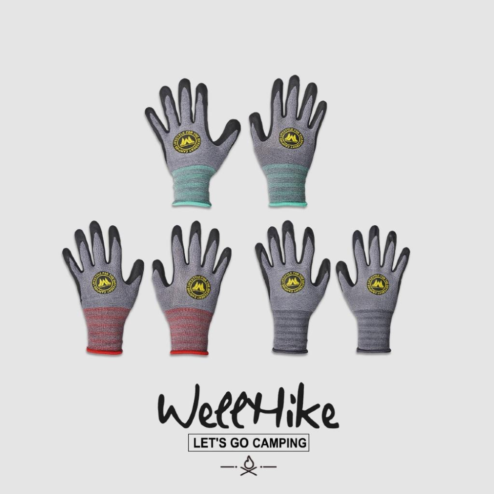 WELLHIKE 輕野防護手套【好勢露營】隔熱手套 露營防滑手套 工作手套 工作 安全-細節圖3