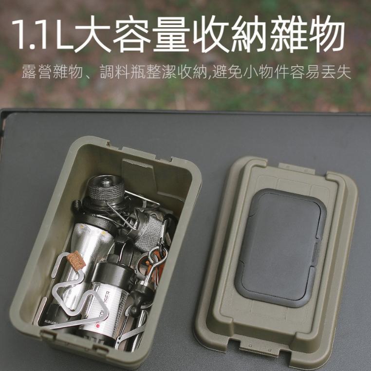 迷你收納箱面紙盒【好勢露營】加購彈簧底托 濕紙巾盒調味瓶收納盒 露營迷你收納箱桌上迷你耐壓箱 置物箱置物盒 耐壓箱-細節圖4