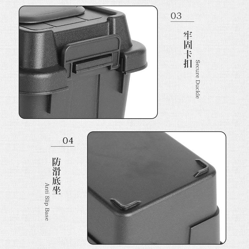 迷你收納箱面紙盒【好勢露營】加購彈簧底托 濕紙巾盒調味瓶收納盒 露營迷你收納箱桌上迷你耐壓箱 置物箱置物盒 耐壓箱-細節圖9
