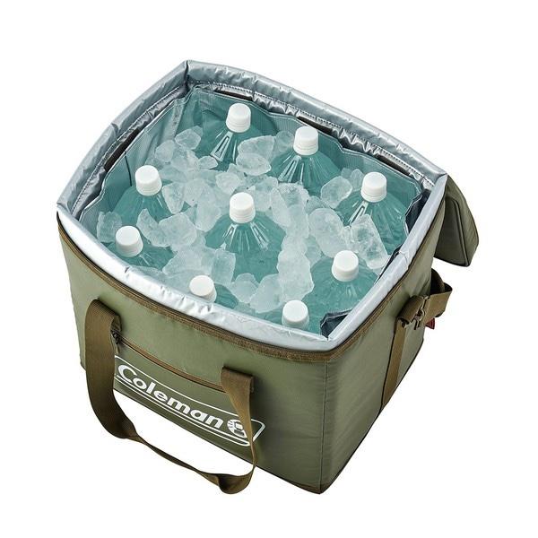 Coleman 終極保冷袋-25L/35L【好勢露營】灰咖啡綠橄欖折疊保冷袋 保冰袋 保溫袋 保冰袋 大容量 保鮮袋-細節圖7