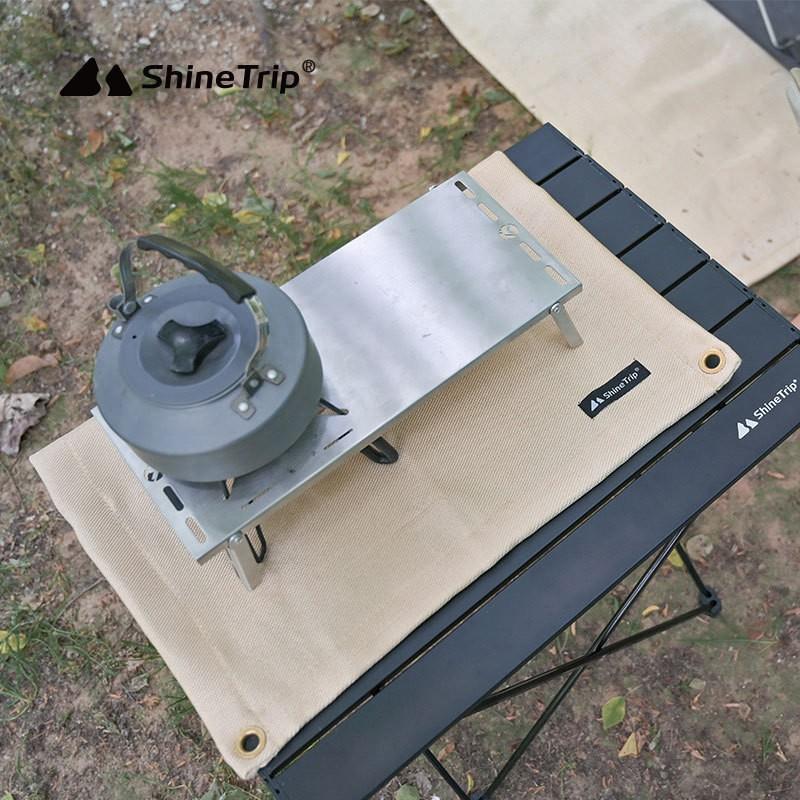 ShineTrip 山趣 耐高溫防火布【好勢露營】防火墊 3種尺寸 焚火台 野炊墊  隔熱墊 阻燃 滅火毯 阻燃布-細節圖2