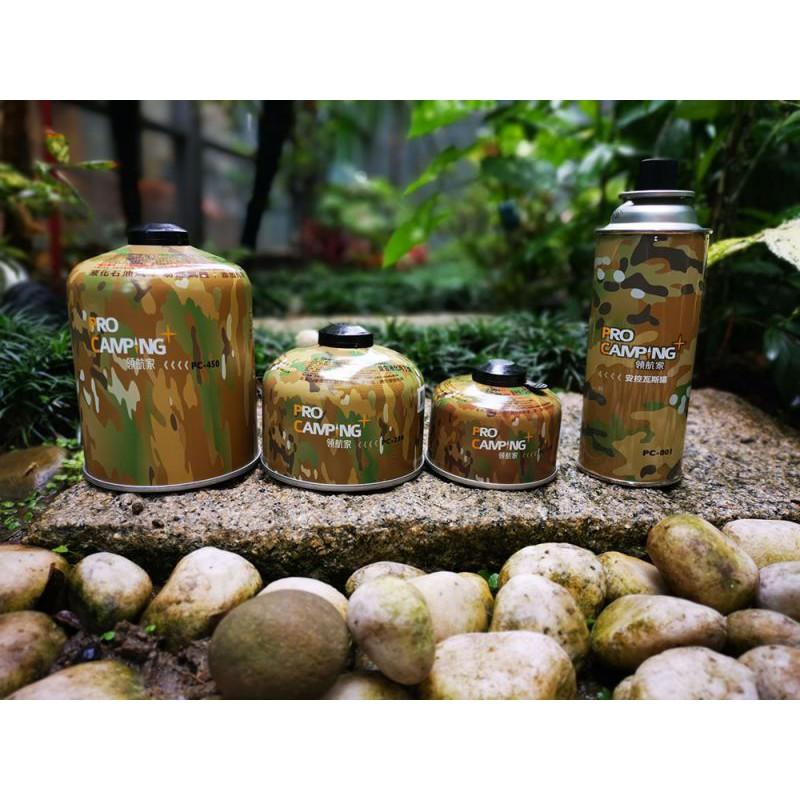 Pro Kamping 高山罐【好勢露營】 110g 230g 450g 妙管家 迷彩高山瓦斯罐 瓦斯罐 卡式爐汽化燈-細節圖7