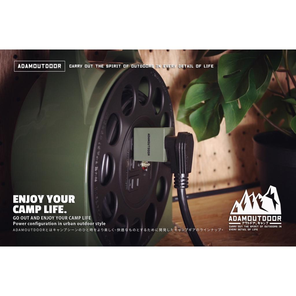 ADAMOUTDOOR 3轉2電源轉換器【好勢露營】3P轉2P 轉接插頭 3轉2轉接頭 3變2插頭 轉換插頭 三轉二-細節圖5