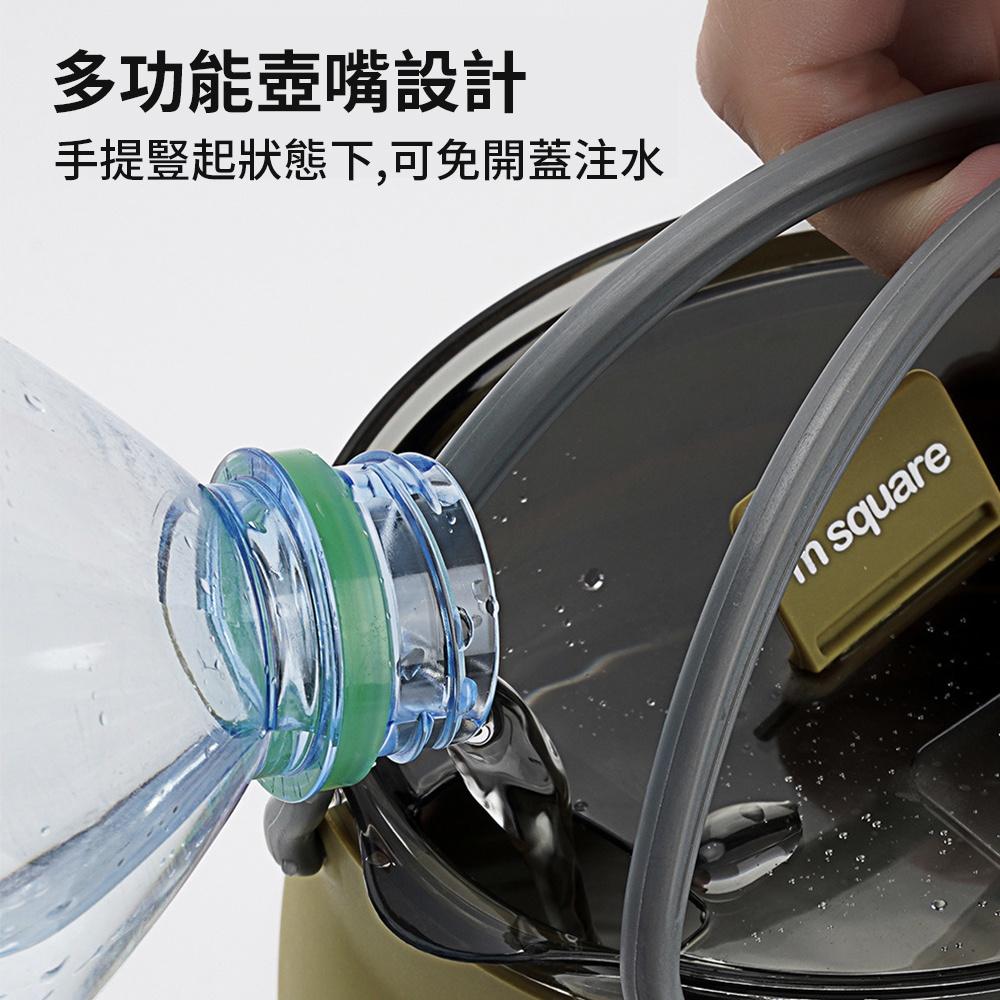 🔥新色到 m Square 矽膠折疊燒水壺【好勢露營】折疊水壺 登山水壺 茶壺 軍綠 矽膠摺疊水壺 摺疊茶壺 咖啡壺-細節圖4
