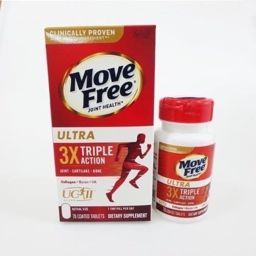 (預購）美國Move Free 維骨力迷你錠(75顆入)