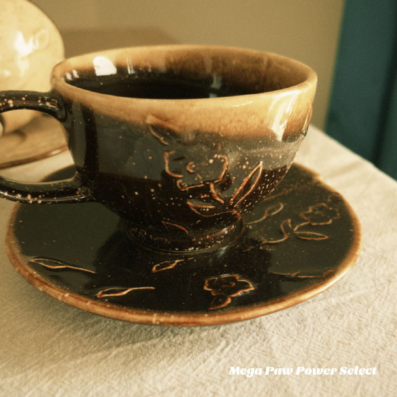 七月新品｜釉下彩渲染咖啡杯盤組 ☕️-細節圖4