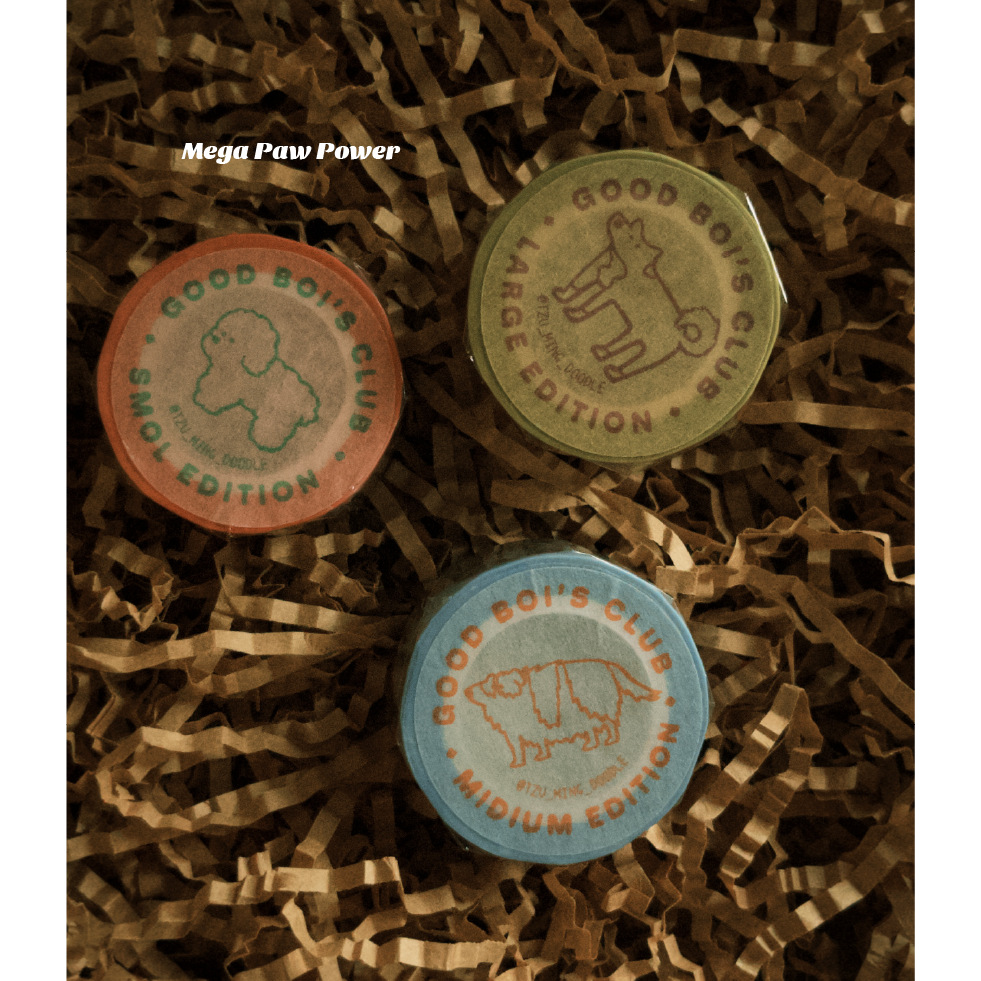 【🇹🇼tzu ming doodle】狗狗圖鑑紙膠帶（共3款）-細節圖2