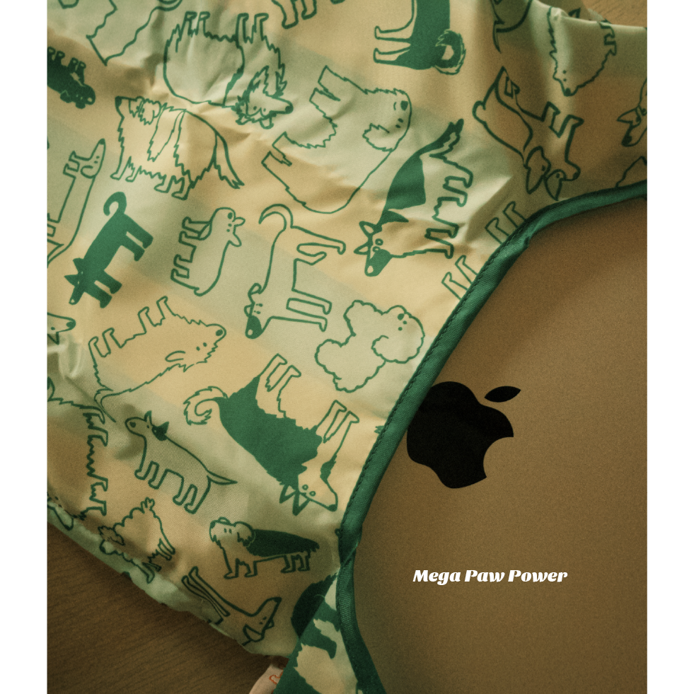 【🇹🇼tzu ming doodle】好狗圖鑑折疊購物環保袋-細節圖2