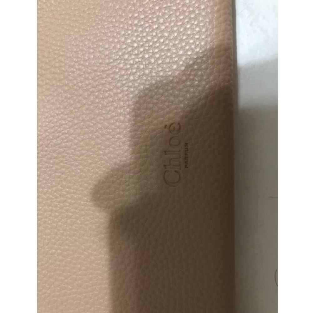 Chloe流行皮革化妝包（約20x15公分）傑克商店-細節圖2