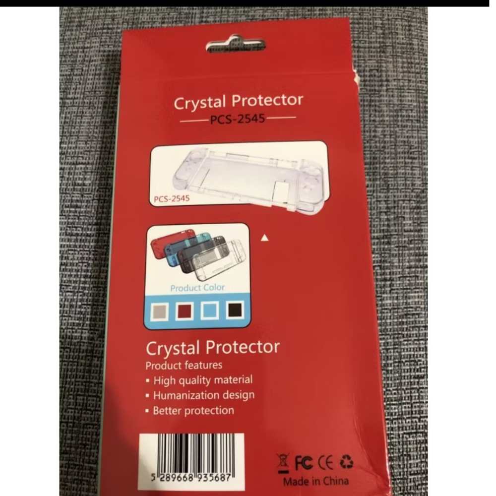 任天堂Switch NS主機螢幕玻璃貼+透明保護殼-細節圖2