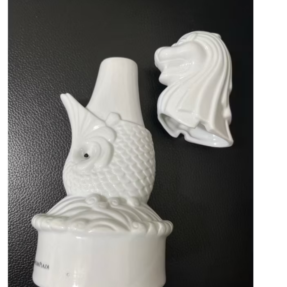 新加坡魚獅陶瓷飲料紀念杯（傑克商店）-細節圖3