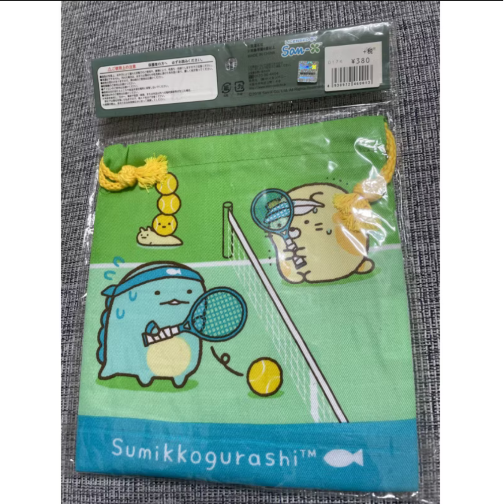 角落生物小夥伴束口袋（日本購入）傑克商店-細節圖2