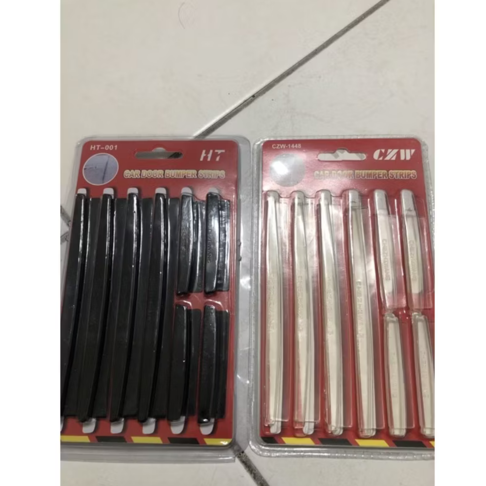 車用防撞邊條貼（黑色透明）傑克商店-細節圖2