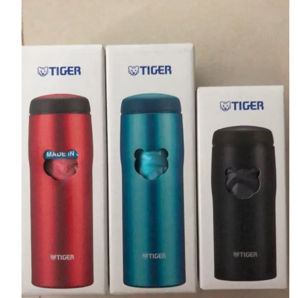 日本Tiger虎牌日本製保溫保冷杯(日本購入）藍色-細節圖2