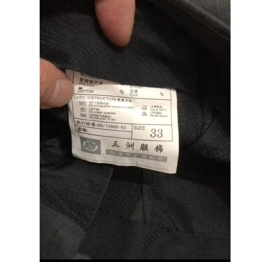 超值西裝外套➕西裝褲👖（外套50號褲子33腰圍）-細節圖4