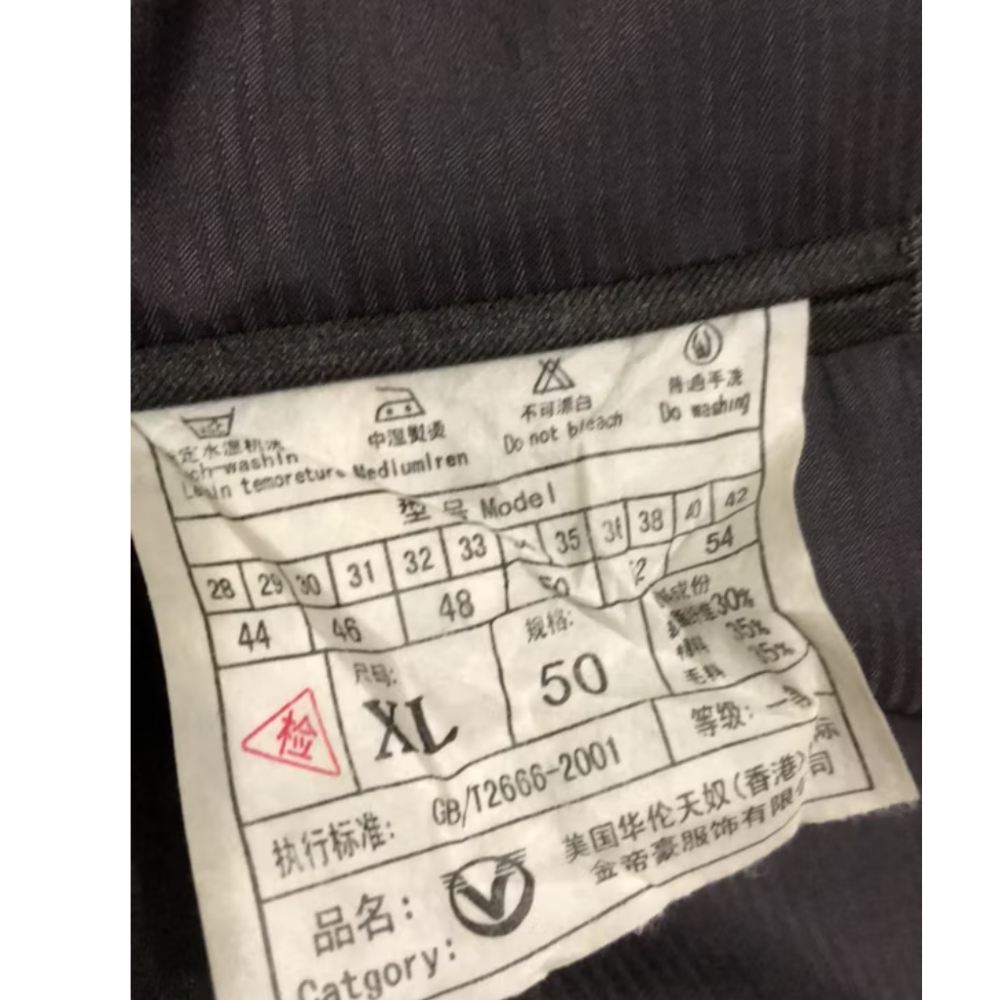 超值西裝外套➕西裝褲（外套50號褲子34腰圍）-細節圖2