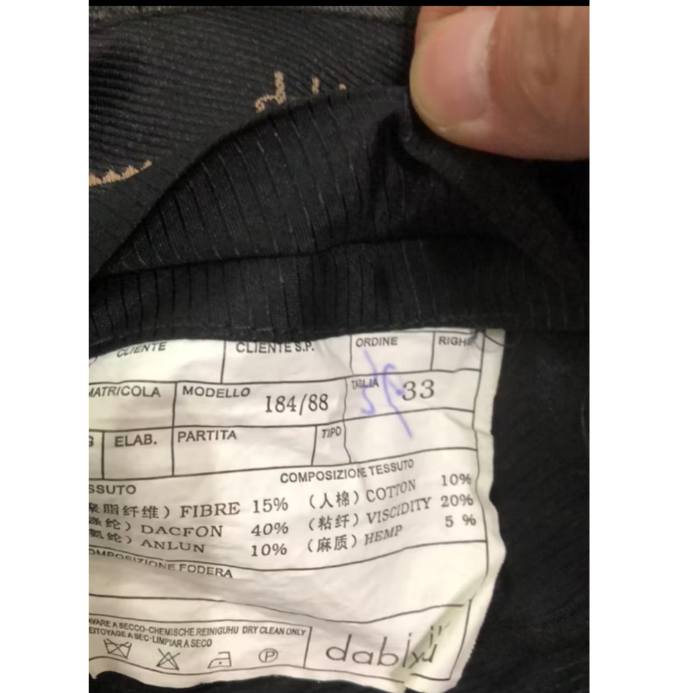 超值西裝外套➕西裝褲👖（外套52號褲子腰圍33）-細節圖4