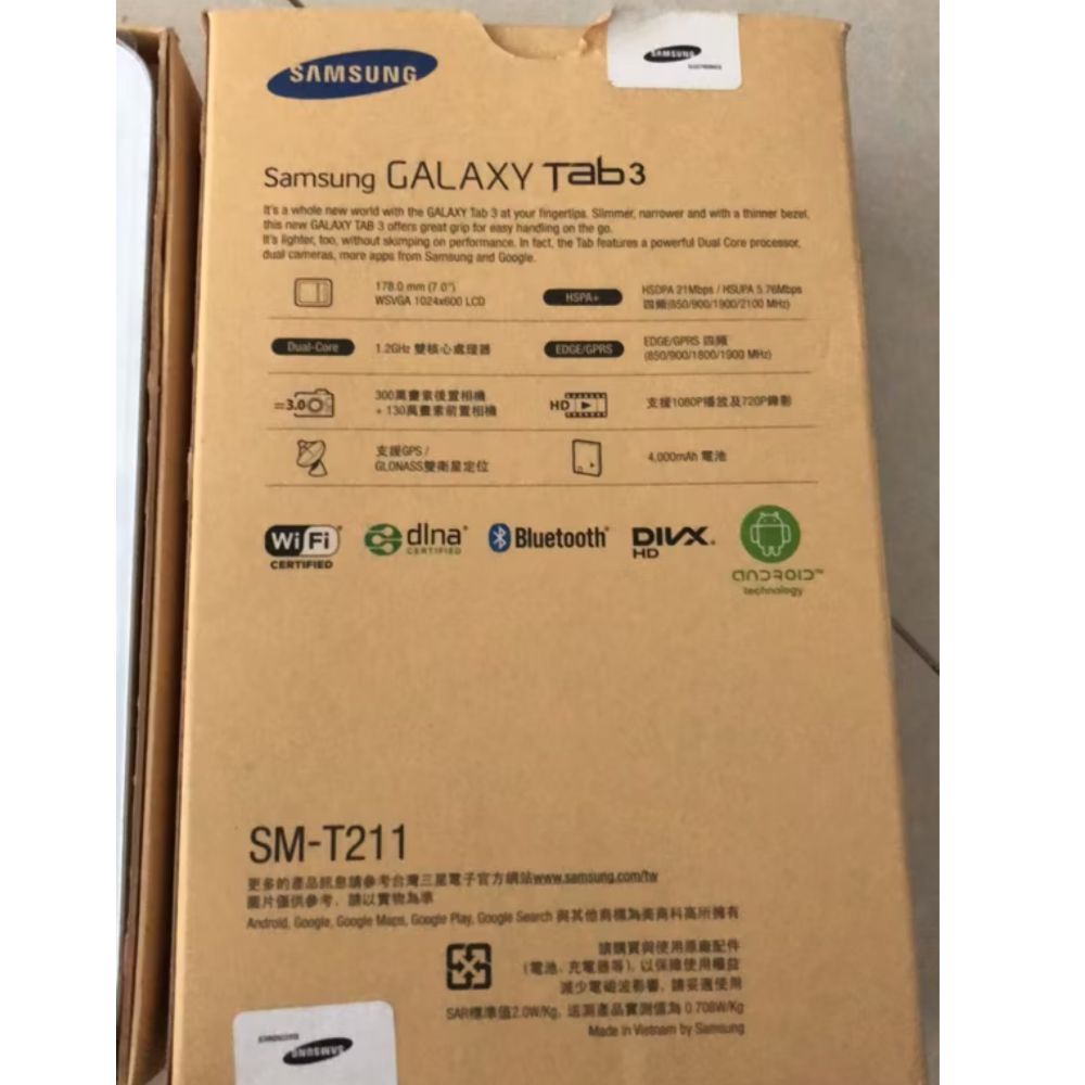 三星平板手機Tab3（7吋平板可撥打電話/配件功能良好）-細節圖2
